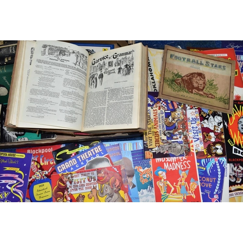 890 - BOOKS & MAGAZINES a collection of Sporting, Miscellaneous and Theatre titles to include FLEISCHER; N... 