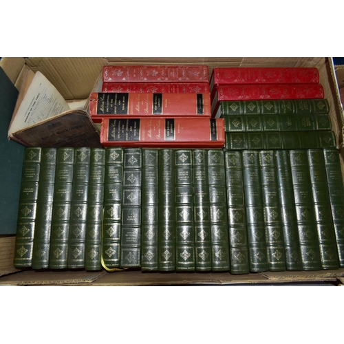 893 - BOOKS, four boxes containing approximately 130 miscellaneous titles including twenty-two Heron Publi... 