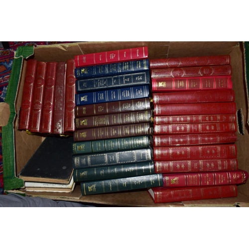 897 - BOOKS, three boxes containing approximately 80 titles including Reader's Digest compilations, Heron ... 