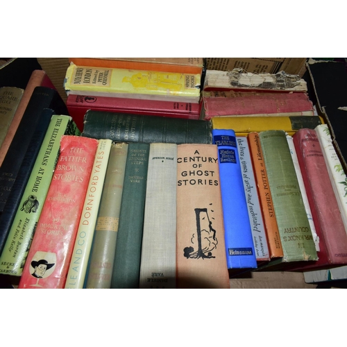 914 - BOOKS, five boxes containing approximately 130 miscellaneous titles to include Art and Antiques, Rel... 