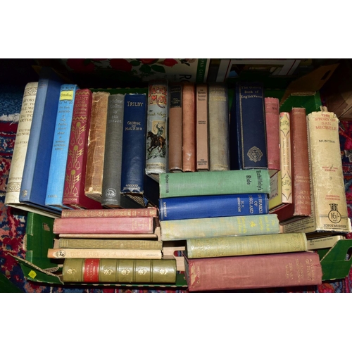 914 - BOOKS, five boxes containing approximately 130 miscellaneous titles to include Art and Antiques, Rel... 