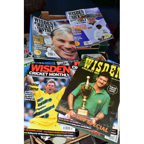 919 - CRICKET MAGAZINES, a collection of approximately 250 - 300 Wisden Monthly and The Wisden Cricketer M... 