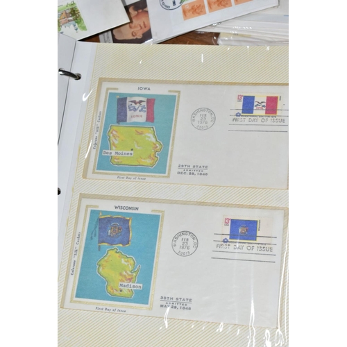 937 - STAMPS, COLLECTION OF FIRST DAY COVERS (WORLDWIDE), in two albums and loose we also note a small qua... 