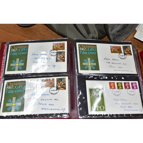 937 - STAMPS, COLLECTION OF FIRST DAY COVERS (WORLDWIDE), in two albums and loose we also note a small qua... 