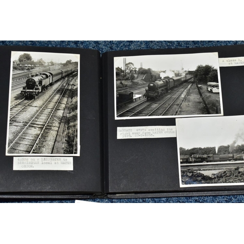 941 - RAILWAY PHOTOGRAPHS, a collection of 140 Railway Locomotive photographs from the 1950's - 1970's, 10... 