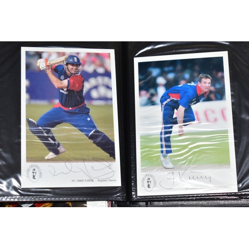 942 - CRICKET - SIGNED PHOTOGRAPHS, a collection of 150+ Cricket Photographs, mostly signed and measuring ... 