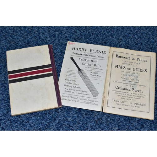 947 - CRICKET YEARBOOKS - SOMERSET, Two Somerset County Cricket Club Yearbooks, 1931 and 1932, original bo... 