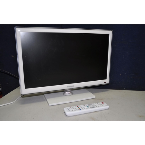 1276 - A SAMSUNG 22in TV with remote model NoUE225010NW (PAT pass and working) along with a Samsung Ultra H... 