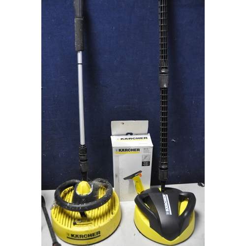 1284 - A KARCHER K5 PREMIUM ECOLOGIC PRESSURE WASHER with hose, lance and patio and pavement cleaners (PAT ... 