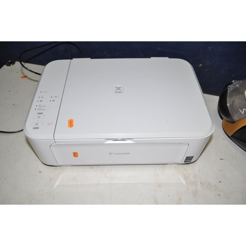 1328 - A CANON MULTIFUNCTION PRINTER model No MG3650 (PAT pass and powers up) and a Vytronix vacuum cleaner... 