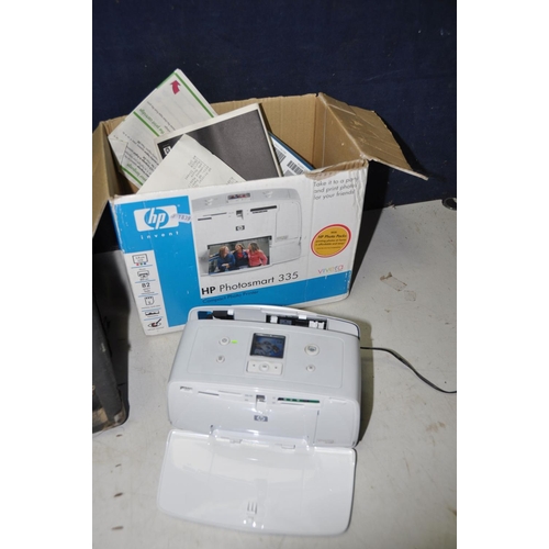 1343 - A HP INVENT PHOTOSMART 335 PRINTER model No Q6377L and a Carlsbro amplifier model No GRX7 (both PAT ... 