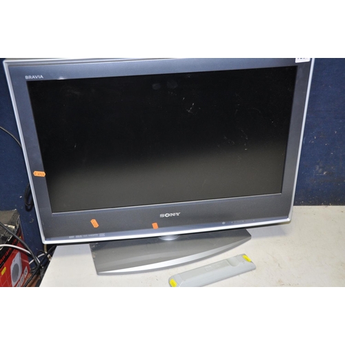 1382 - A SONY 26in TV with remote model No KDL26S2010 (PAT pass and working)