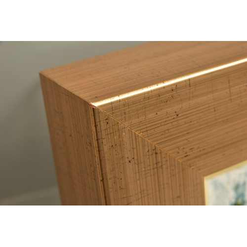 402 - RICHARD PARGETER (BRITISH 1976) A MODERN CONTINENTAL LANDSCAPE, signed bottom left, oil on board, ap... 