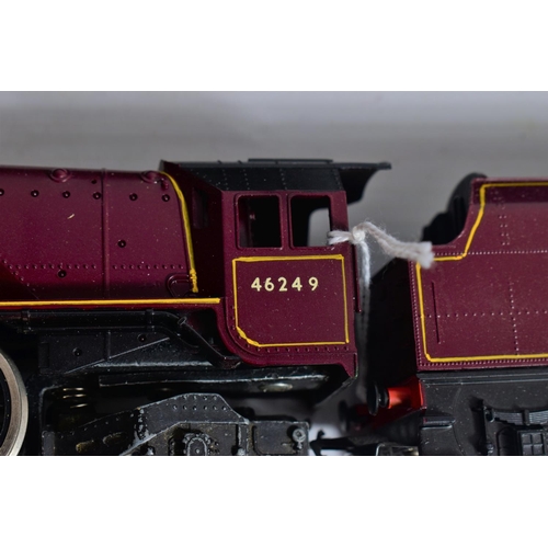 10 - THREE BOXED HORNBY DUBLO DUCHESS CLASS LOCOMOTIVES, all have been repainted, renumbered and renamed ... 