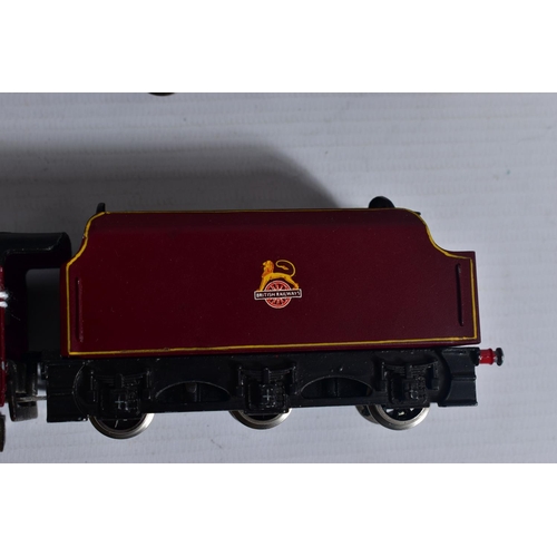 10 - THREE BOXED HORNBY DUBLO DUCHESS CLASS LOCOMOTIVES, all have been repainted, renumbered and renamed ... 