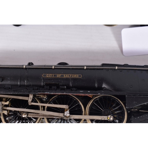 11 - TWO BOXED HORNBY DUBLO DUCHESS CLASS LOCOMOTIVES, both have been repainted, renumbered and renamed t... 