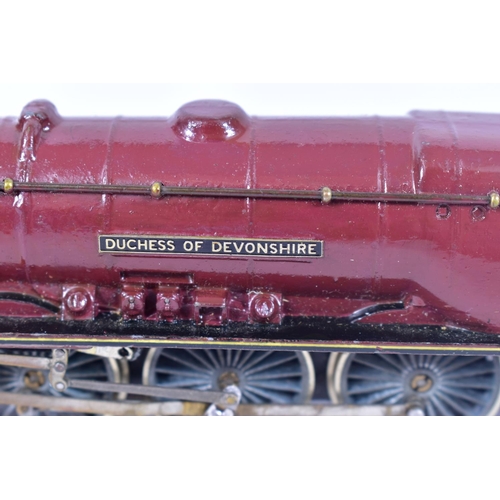 15 - TWO BOXED HORNBY DUBLO DUCHESS CLASS LOCOMOTIVES, both have been repainted, renumbered and renamed t... 