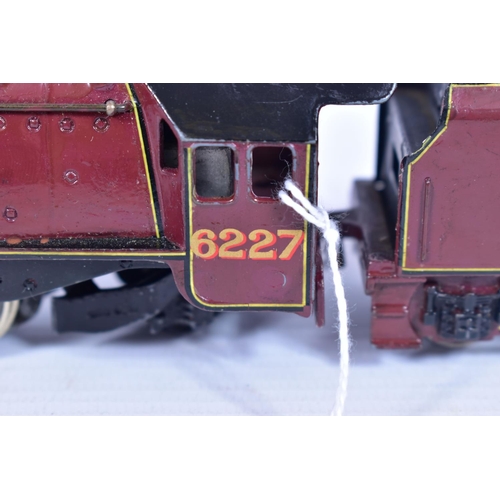 15 - TWO BOXED HORNBY DUBLO DUCHESS CLASS LOCOMOTIVES, both have been repainted, renumbered and renamed t... 