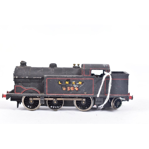 17 - FOUR BOXED HORNBY DUBLO CLASS N2 TANK LOCOMOTIVES, No.69550 (2217/L17), 2 x  No.69567 (EDL17), all i... 