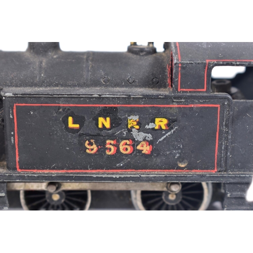 17 - FOUR BOXED HORNBY DUBLO CLASS N2 TANK LOCOMOTIVES, No.69550 (2217/L17), 2 x  No.69567 (EDL17), all i... 