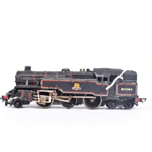 18 - THREE BOXED HORNBY DUBLO LOCOMOTIVES, class 4MT tank, No.80054, B.R. lined black livery (EDL18), wit... 