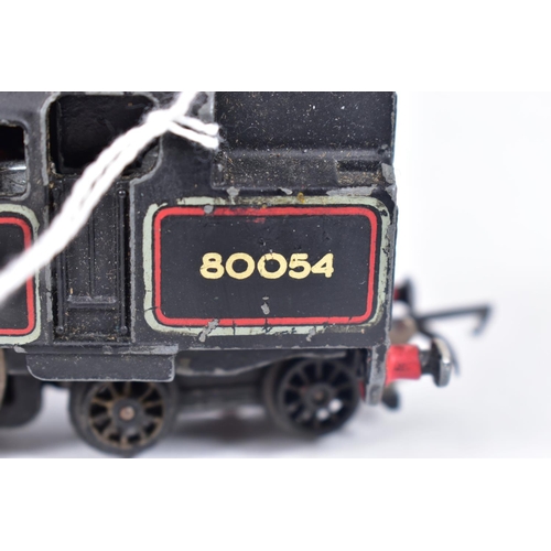 18 - THREE BOXED HORNBY DUBLO LOCOMOTIVES, class 4MT tank, No.80054, B.R. lined black livery (EDL18), wit... 