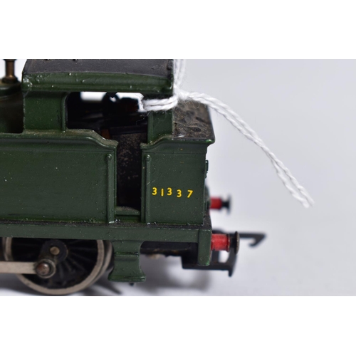 19 - FOUR BOXED HORNBY DUBLO CLASS R1 TANK LOCOMOTIVES, 3 x No.31340, B.R. green livery (2207) and repain... 