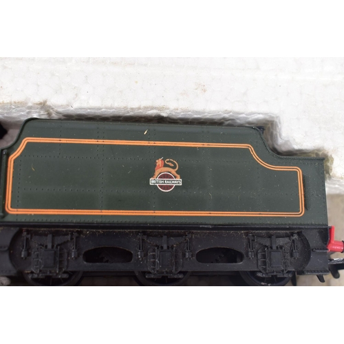 20 - FOUR BOXED AIRFIX GMR OO GAUGE REBUILT ROYAL SCOT CLASS LOCOMOTIVES, 2 x 'Royal Scots Fusilier', No.... 