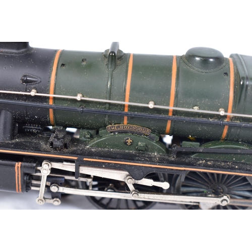 21 - THREE BOXED AIRFIX GMR OO GAUGE REBUILT ROYAL SCOT CLASS LOCOMOTIVES, all have been repainted or ren... 