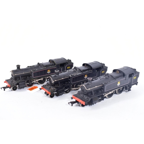 23 - THREE BOXED AIRFIX OO GAUGE  CLASS 61XX PRAIRIE TANK LOCOMOTIVES, all are No.6167 in B.R. black live... 