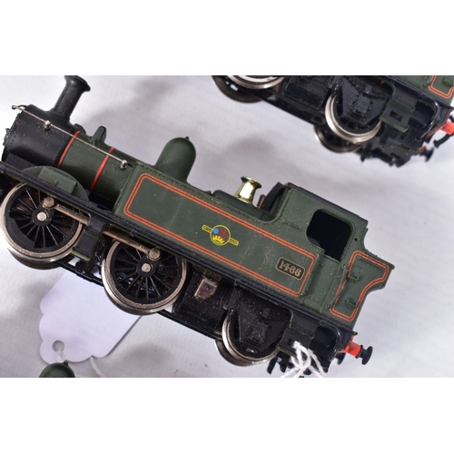 25 - FIVE BOXED AIRFIX OO GAUGE CLASS 14XX TANK LOCOMOTIVES, all are No.1466, in B.R. lined green livery ... 