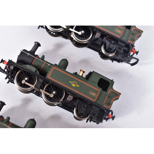 25 - FIVE BOXED AIRFIX OO GAUGE CLASS 14XX TANK LOCOMOTIVES, all are No.1466, in B.R. lined green livery ... 