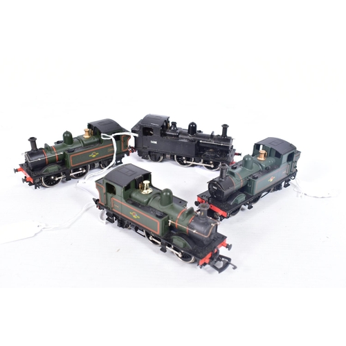 28 - FOUR BOXED AIRFIX OO GAUGE CLASS 14XX TANK LOCOMOTIVES, one has been renumbered No.1432 and two are ... 