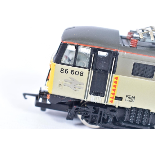 33 - THREE BOXED HORNBY RAILWAYS OO GAUGE CLASS 86 LOCOMOTIVES, all have been renamed and renumbered to a... 