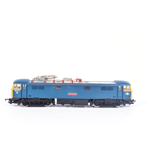 33 - THREE BOXED HORNBY RAILWAYS OO GAUGE CLASS 86 LOCOMOTIVES, all have been renamed and renumbered to a... 