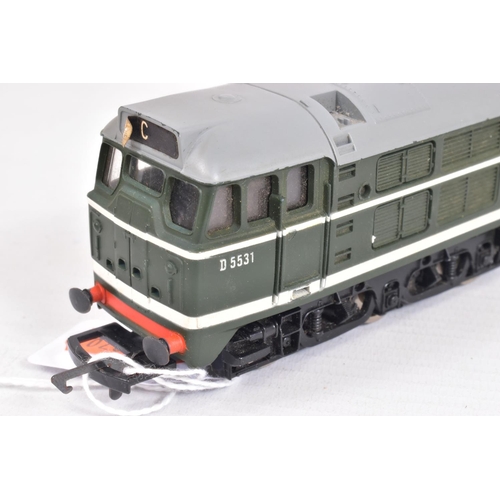 35 - FOUR BOXED AIRFIX & HORNBY OO GAUGE LOCOMOTIVES, 3x Airfix class 31 No.D5531, B.R. green livery  (54... 