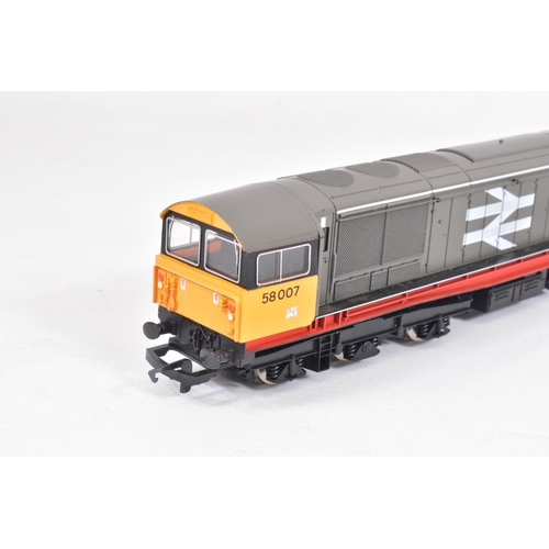 37 - FIVE BOXED HORNBY RAILWAYS OO GAUGE  CLASS 58 LOCOMOTIVES, four are No.58 001  and one is No.58 007 ... 