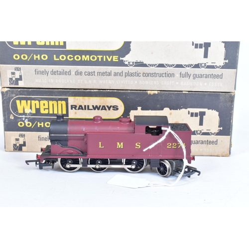 54 - TWO BOXED WRENN OO GAUGE L.M.S. TANK LOCOMOTIVES, class 4MT No.2679 (W2219), class N2 No.2274 (W2214... 