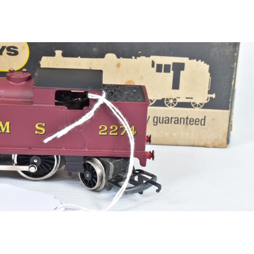 54 - TWO BOXED WRENN OO GAUGE L.M.S. TANK LOCOMOTIVES, class 4MT No.2679 (W2219), class N2 No.2274 (W2214... 