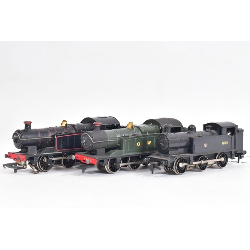 61 - THREE BOXED TRIX HO GAUGE TANK LOCOMOTIVES, Collett class 56XX No.6664, B.R. lined black livery (F10... 