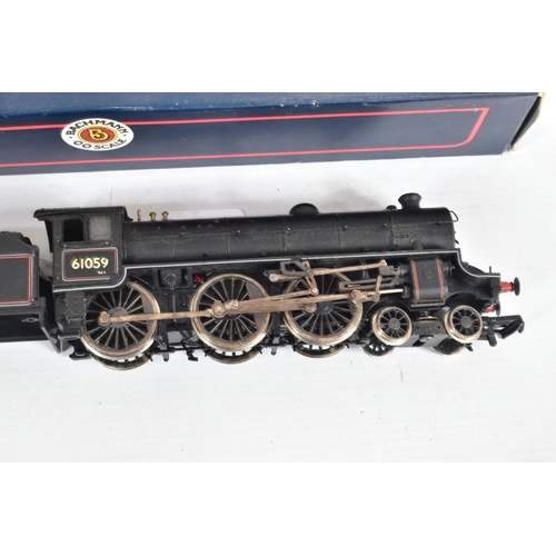 62 - TWO BOXED BACHMANN OO GAUGE LOCOMOTIVES, unnumbered class J39, plain black livery (ex No.64958?) (31... 