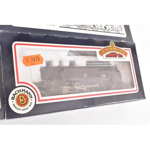 63 - TWO BOXED BACHMANN OO GAUGE TANK LOCOMOTIVES, Ivatt class 2 No.41221 (31-450) and V1 class No.67664 ... 