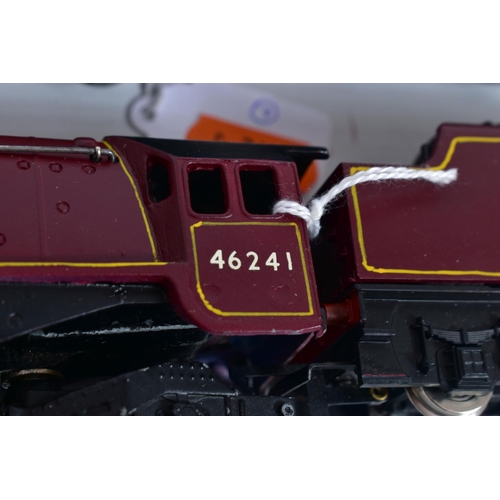 7 - THREE BOXED HORNBY DUBLO DUCHESS CLASS LOCOMOTIVES, all have been repainted, renumbered and renamed ... 