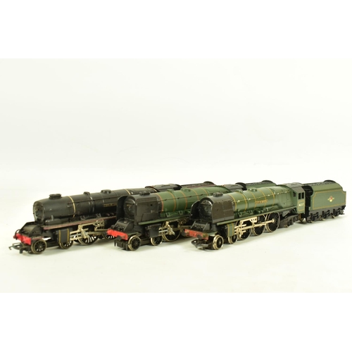 69 - THREE BOXED HORNBY RAILWAYS OO GAUGE DUCHESS CLASS LOCOMOTIVES, 'City of Liverpool' No.6247, L.M.S. ... 