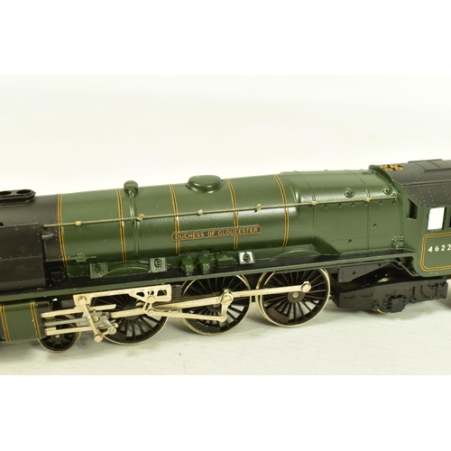 71 - THREE BOXED HORNBY RAILWAYS OO GAUGE DUCHESS CLASS LOCOMOTIVES, all have been repainted and/or renam... 