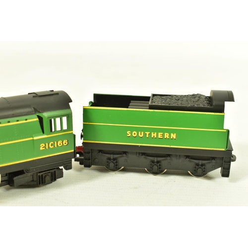 74 - FOUR BOXED HORNBY OO GAUGE LOCOMOTIVES OF S.R. ORIGIN, class V 'Schools' 'Dover' No.30911, B.R. line... 