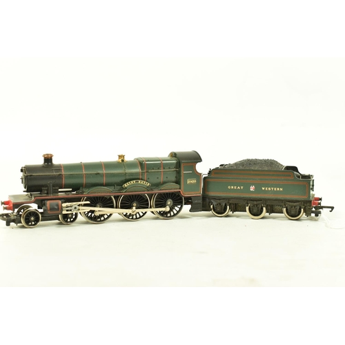 75 - FOUR BOXED HORNBY OO GAUGE LOCOMOTIVES OF G.W.R. ORIGIN, renamed and renumbered 'County' class 'Coun... 