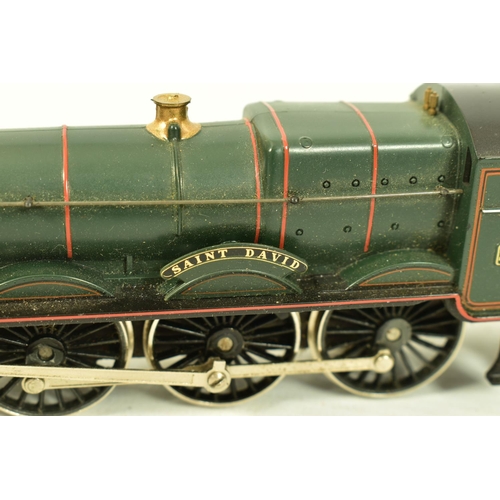 75 - FOUR BOXED HORNBY OO GAUGE LOCOMOTIVES OF G.W.R. ORIGIN, renamed and renumbered 'County' class 'Coun... 