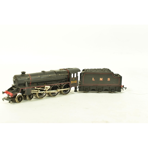 77 - THREE BOXED HORNBY RAILWAYS OO GAUGE L.M.S. LOCOMOTIVES, class 2P No.690 (R450), Black 5 class No.51... 