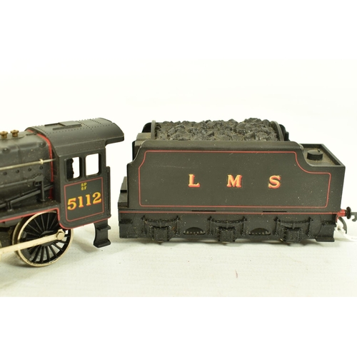 77 - THREE BOXED HORNBY RAILWAYS OO GAUGE L.M.S. LOCOMOTIVES, class 2P No.690 (R450), Black 5 class No.51... 